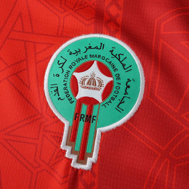 Morocco Home African Cup 2025 Season Football Jersey Kit