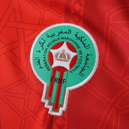 Morocco Home African Cup 2025 Season Football Jersey Kit
