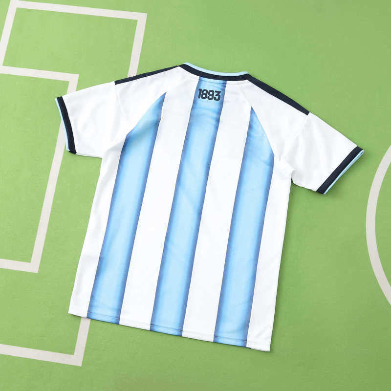 Argentina World Cup 2026 Home Kids Football Jersey