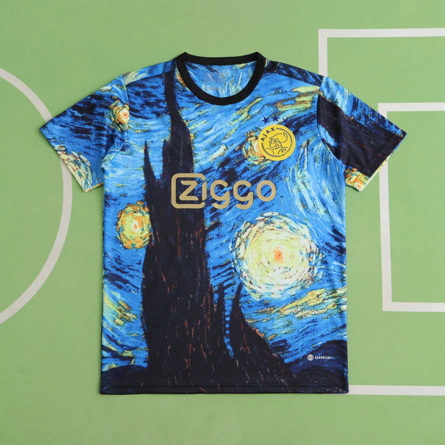 AFC Amsterdam Vincent van Gogh Special Commemorative T-Shirt Trikot Trikot Maillot Camiseta Voetbaltrui