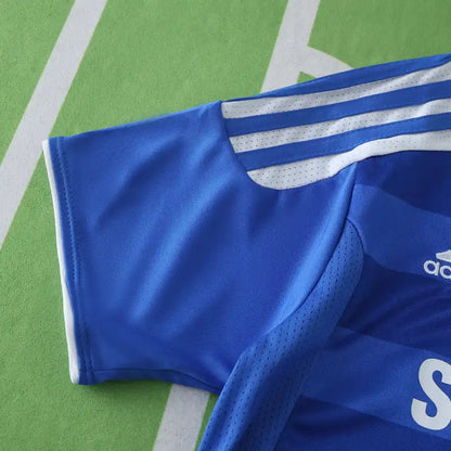 Chelsea 2012 Champions League Final Home Retro Kids Football Jersey Kit