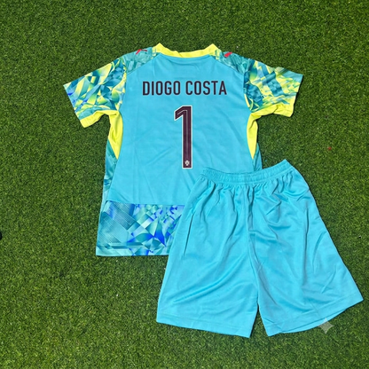 Diogo Costa Portugal Goalkeeper Football Jersey Kit