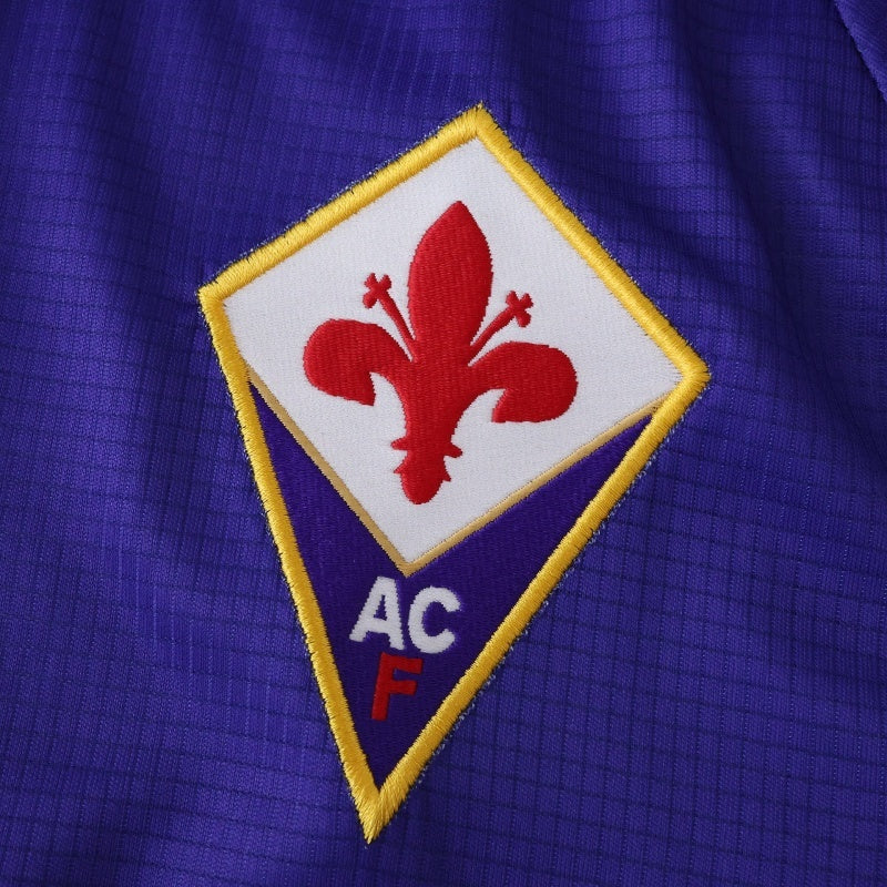 Fiorentina 1998 Season Home Long Sleeve Retro Football Jersey
