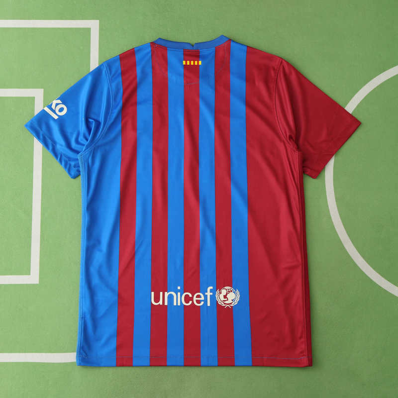 Barcelona 2021/22 Season Home Retro Football Jersey