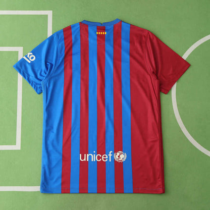Barcelona 2021/22 Season Home Retro Football Jersey