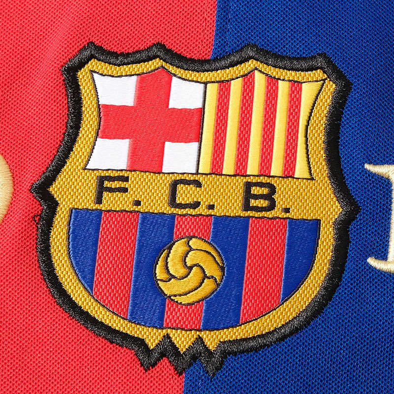 Barcelona Centennial commemorative Retro Football Jersey