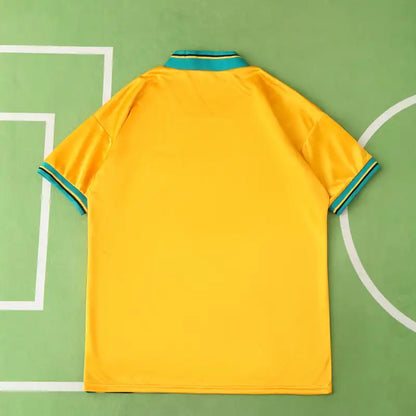 Bayern München 93/95 Season Yellow Away Retro Football Jersey