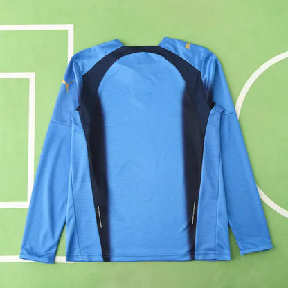 Italy 2006 Season Home Blue Retro Football Jersey