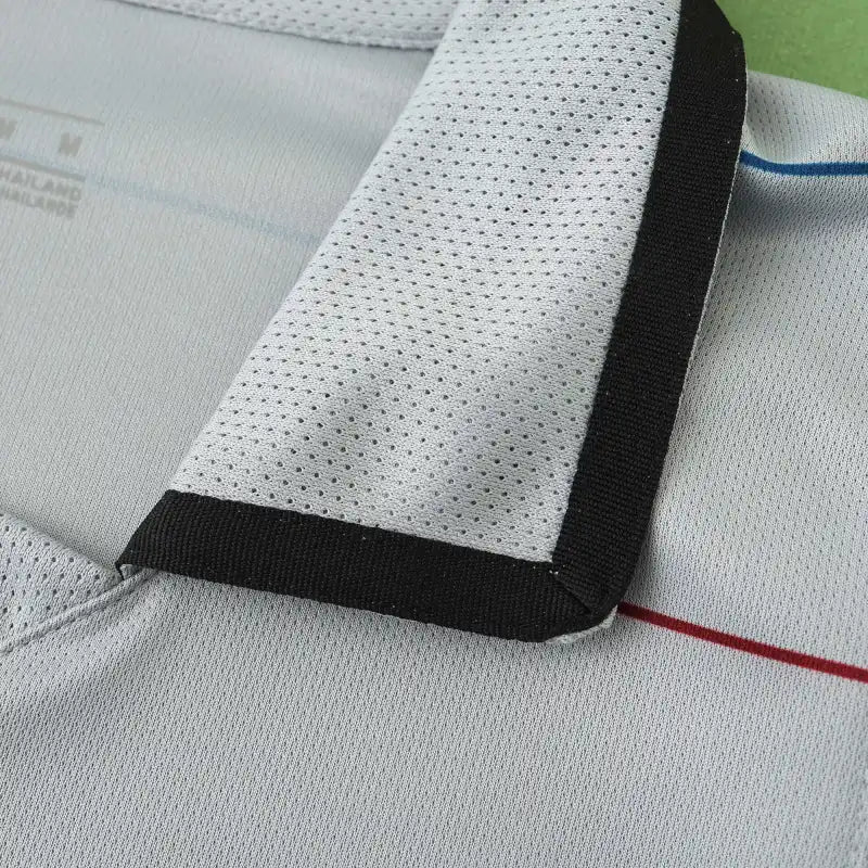 03/04 FC Barcelona Season Grey Away Retro Jersey Trikot Soccer Kit