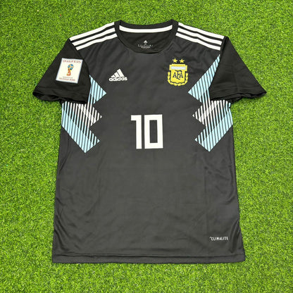 Diego Armando Maradona Argentina Black Retro Football Jersey Kit