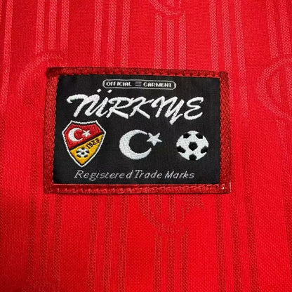 Türkiye Efsane Kirmizi Turkey Retro Kirmizi Özel Forma Football Jersey
