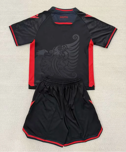 Albania 2025/26 Home Kid Football Jersey Kit