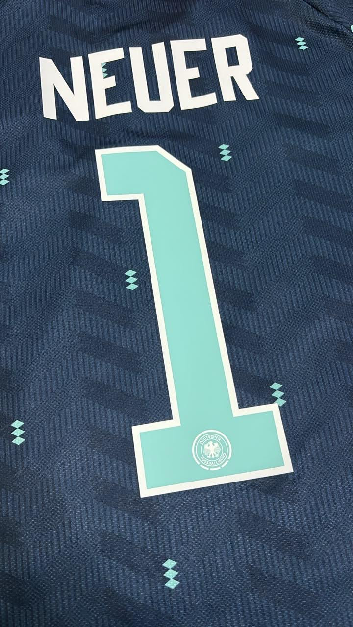 Germany World Cup 2026 Manuel Neuer Goalkeeper Blue Football Jersey