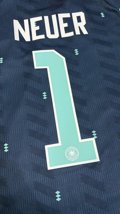 Germany World Cup 2026 Manuel Neuer Goalkeeper Blue Football Jersey