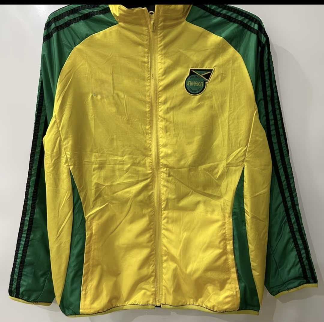 Jamaica Bob Marley Reversible Yellow Green Jacket Both Size Jacket