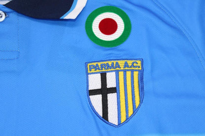 Gianluigi Buffon Parma 1999/2000 Blue Retro Football Jersey