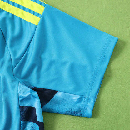 Spain World Cup 2026 Goalkeeper Blue Special Football Jersey