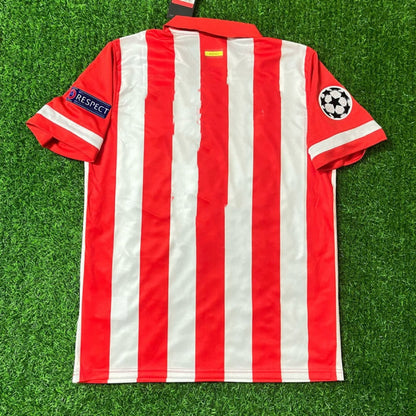 Atlético Madrid Home 2013/14 Football Jersey Red and White Retro Kit Football Jersey