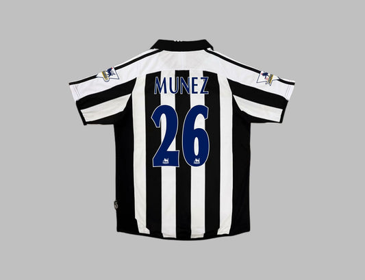 Santiago Munez Goal Kit Newcastle United Retro Trikot Kit Jersey