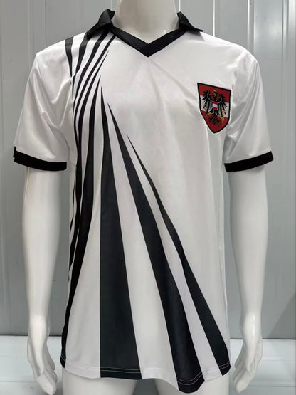 Austria World Cup 1990 White Retro Football Jersey