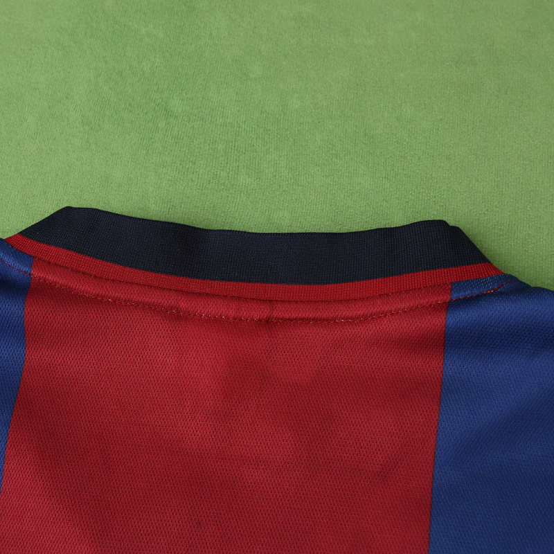 Barcelona 1998/99 Season Home Retro Football Jersey
