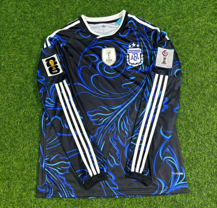 Argentina World Cup 2026 Emiliano Martinez Goalkeeper Long Sleeve Football Jersey