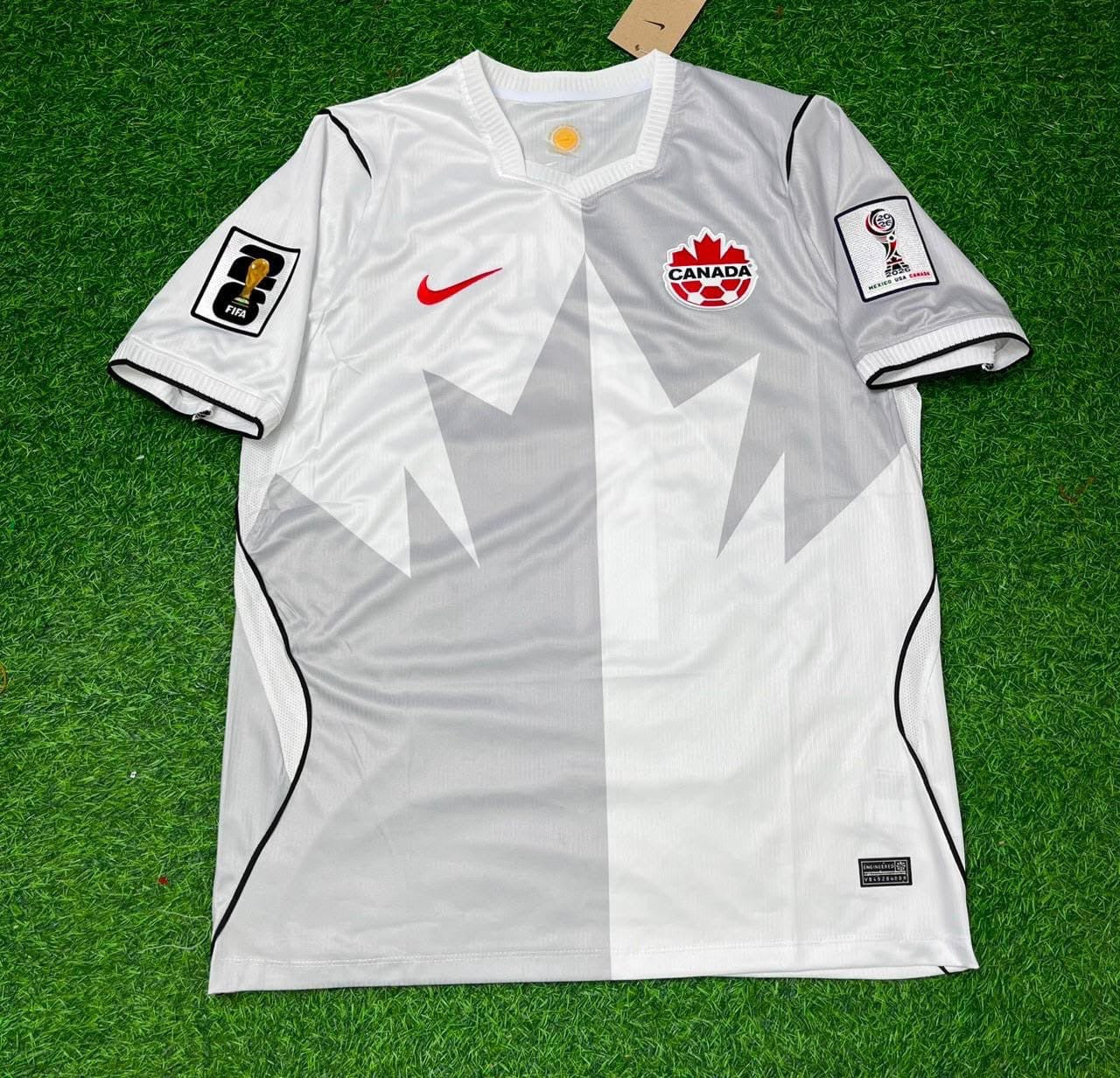 Canada World Cup 2026 Stephen Eustáquio #7 Away White Football Jersey
