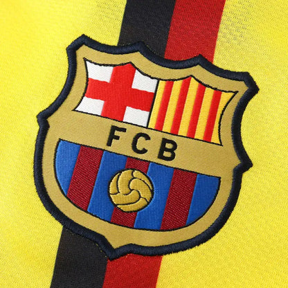 Alexander Hleb FC Barcelona 08/09 Season Yellow Away Retro Football Jersey