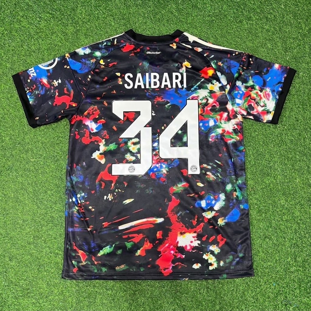Bayern Munich Ismael Saibari 34 Oktoberfest Spezial-Edition Football Jersey