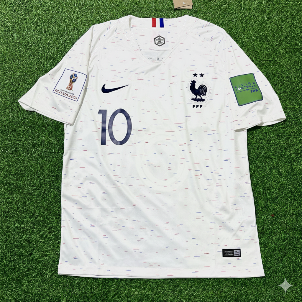 France World Cup 2018 Kylian Mbappe 10- Kit Football Jersey