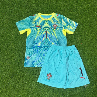 Diogo Costa Portugal Goalkeeper Football Jersey Kit