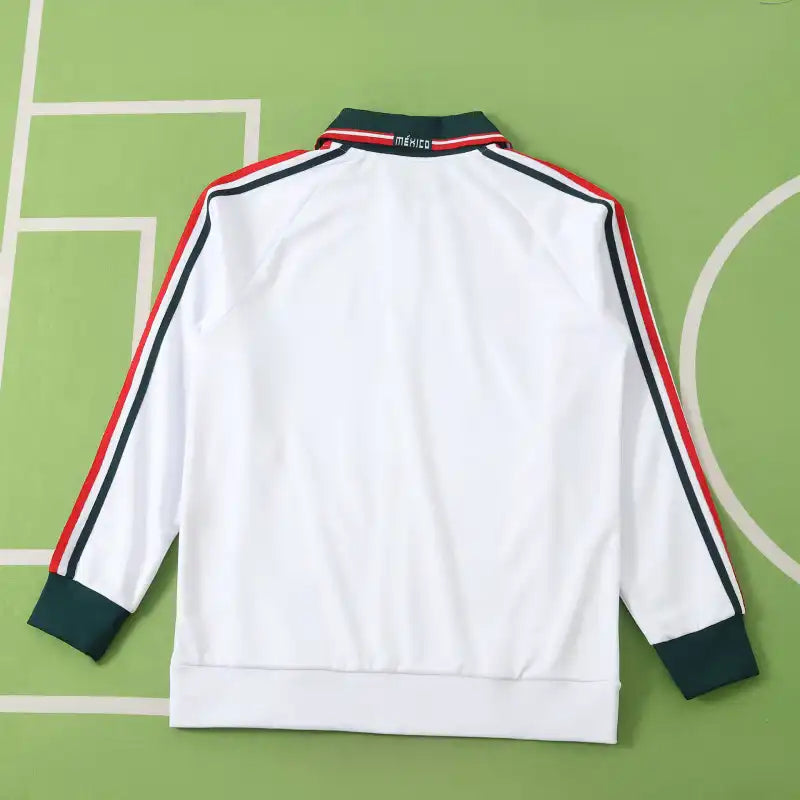 Mexico World Cup 2026 White Windbreaker Jacket