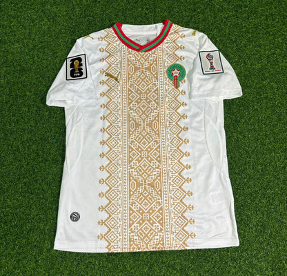Morocco World Cup 2026 Yassine Bounou Away White Football Jersey