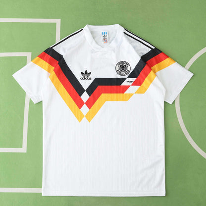 Germany Deutschland 1990 Retro Fußballtrikot Jersey