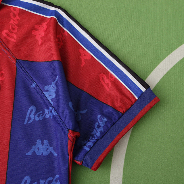 Barcelona 1996 Season Home Retro Football Jersey