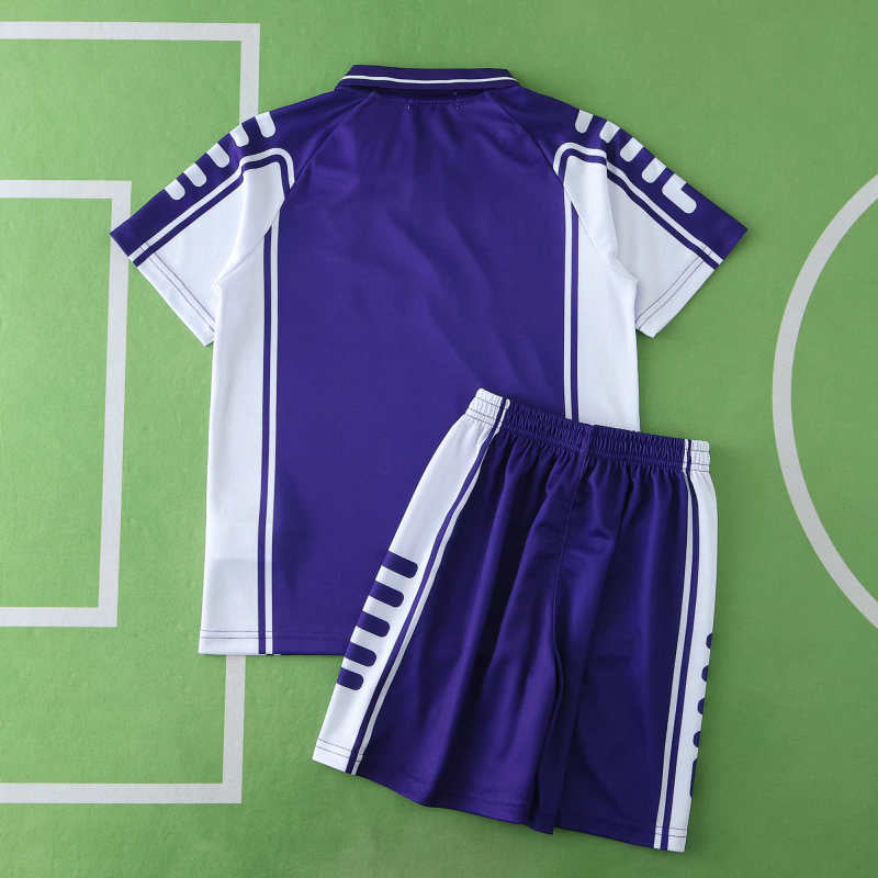 Fiorentina 1999/2000 Home Kids Retro Football Jersey