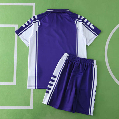 Fiorentina 1999/2000 Home Kids Retro Football Jersey