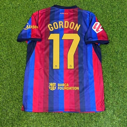 Anthony Gordon #17 Barcelona 2027 Football Jersey
