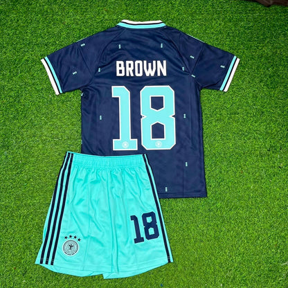 Nathaniel Brown #18 Deutschland 2026 World Cup Heim Kinder Fußballtrikot