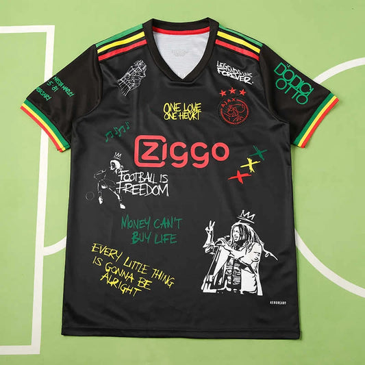 AFC Amsterdam Bob Marley Special Commemorative T-Shirt Jersey Trikot Maillot Camiseta voetbaltrui