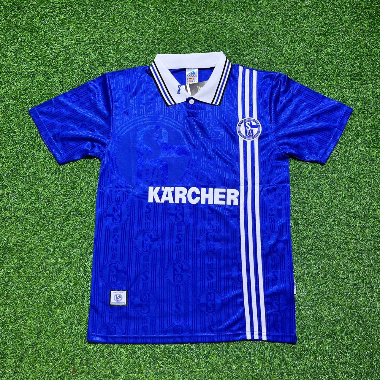 FC Schalke 04 1996/97 Saison Heim Retro
