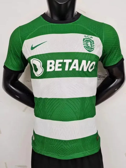 Sporting Lisbon Home Green Football Jersey Kit
