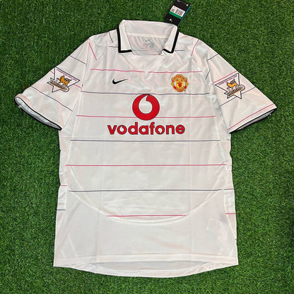 Darren Fletcher #24 Manchester United 2003/2005 Retro Football Jersey