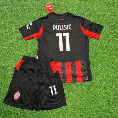 Christian Pulisic AC Milan Kids Football Jersey