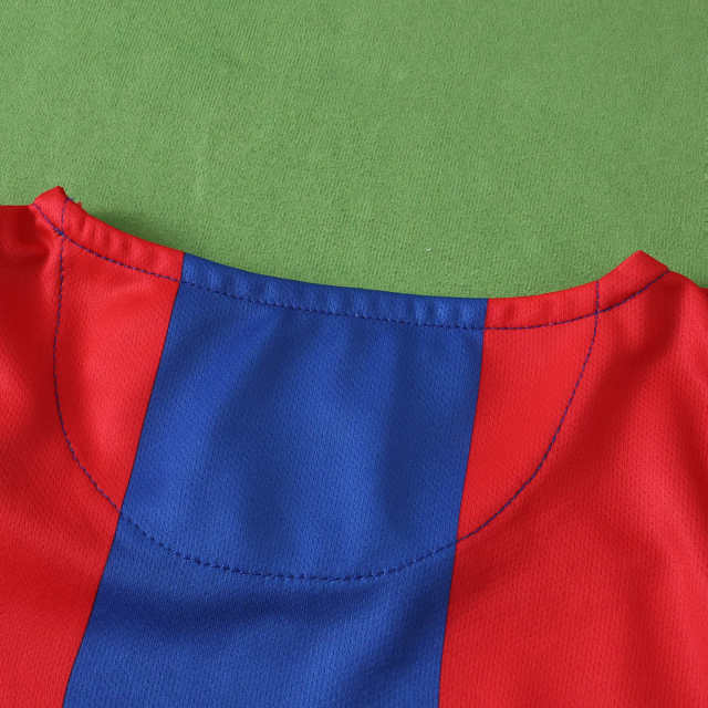 Barcelona 2004 Season Home Retro Football Jersey