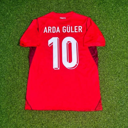 Turkey Arda Güler #10 Türkiye Red Football Jersey