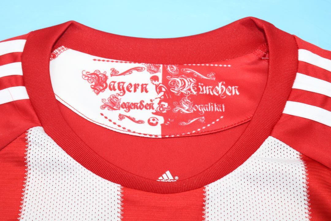 FC Bayern München 2010/11 Saison Langarm Heim Retro
