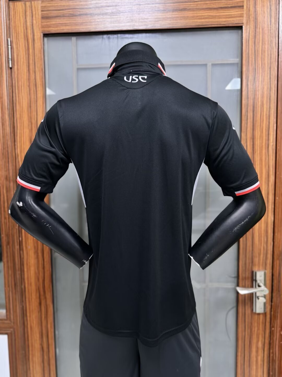 Cremonese 2025/26 Black Football Jersey Kit