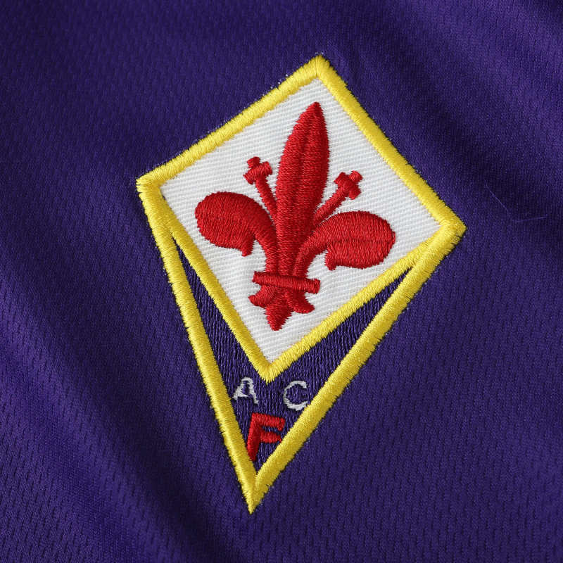Fiorentina 1999/2000 Season Home Retro Football Jersey