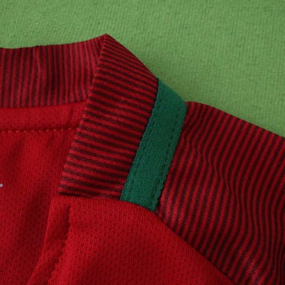 Portugal 2016 Season Home Kids Retro Football Jersey